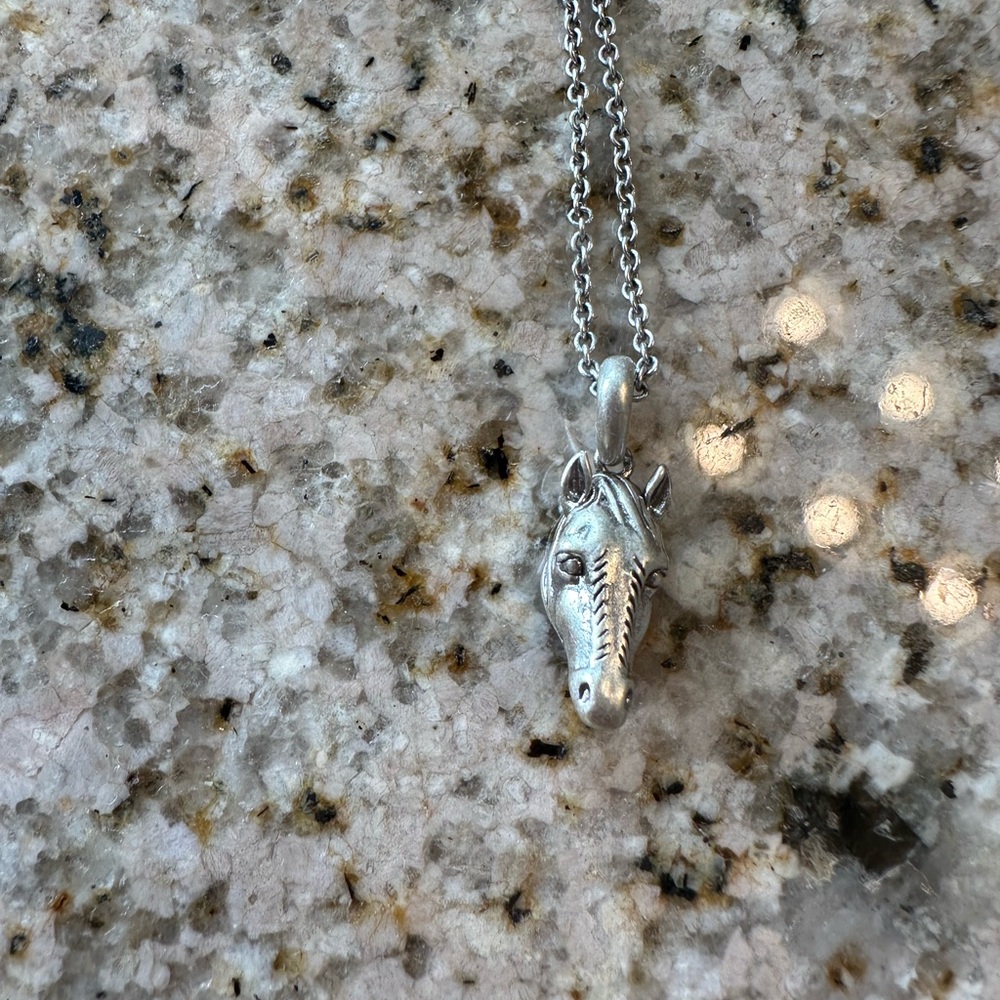 Kendra Scott Silver Pendant Necklace